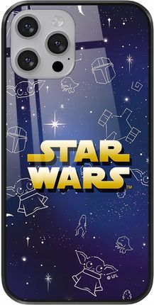 Ert Group Etui Do Apple Iphone 6/6S Baby Yoda 022 Star Wars Premium Glass Niebieski