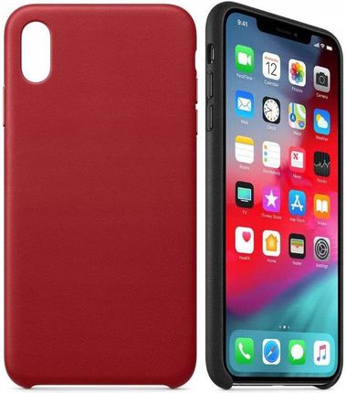 Eco Leather Etui Case Obudowa Pokrowiec Futerał Do Iphone 12 Mini Czerwony