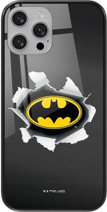 Etui do Apple Iphone X/ Xs Batman 059 DC Premium Glass Czarny