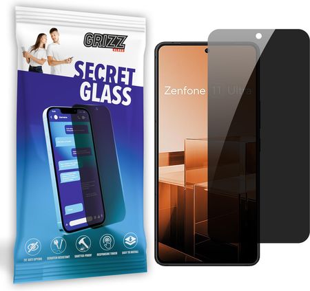 Grizzglass Sekretne Szkło Hybrydowe Do Asus Zenfone 11 Ultra Prywatyzujące Grizz Secretglass