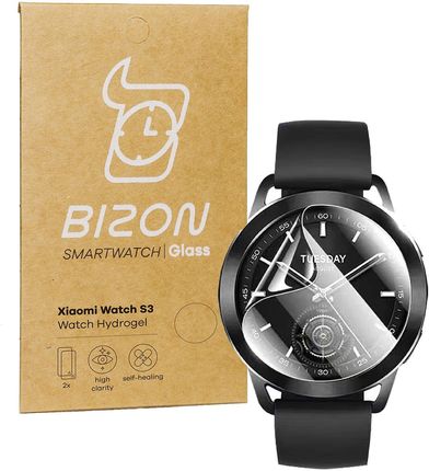 Bizon Folia Hydrożelowa Na Ekran Glass Watch Hydrogel Do Xiaomi S3 47 Mm 2 Sztuki