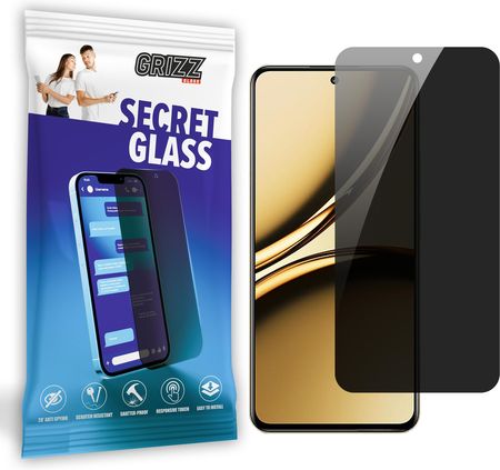 Grizzglass Sekretne Szkło Hybrydowe Do Realme Narzo 70 Pro Prywatyzujące Grizz Secretglass