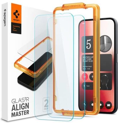 Spigen Szkło Hartowane Alm Glass 2 Pack Do Nothing Phone 2A