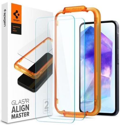 Spigen Szkło Hartowane Alm Glass 2 Pack Do Galaxy A55 5G