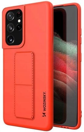 Wozinsky Etui Case Obudowa Pokrowiec Do Samsung Galaxy S21Ultra 5G Czerwone