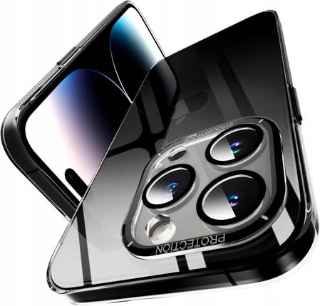 Etui Plecki Do Iphone 14 Pro 6,1" Nakładka Przezroczyste Sztywne Plexi