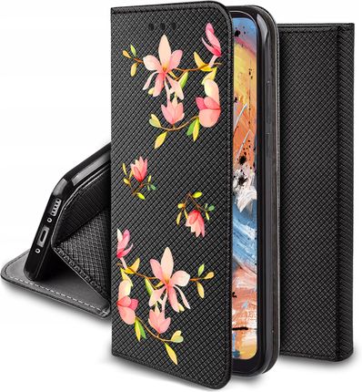 Krainagsm Etui Do Samsung Galaxy A55 A55 5G Magnet Case Portfel Szkło 9H