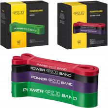 Zdjęcie 4FIZJO Zestaw Gum Do Ćwiczeń Power Band 4szt. - Boguchwała