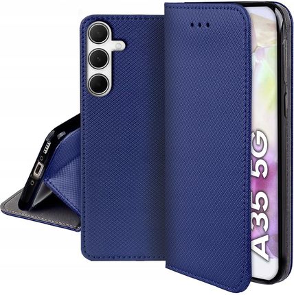 Case Etui Do Samsung Galaxy A35 A35 5G Magnet Portfel Szkło Szybka 9H