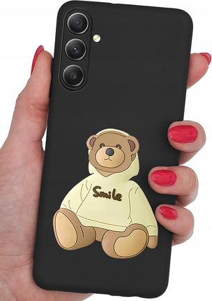 Krainagsm Etui Do Samsung Galaxy A55 5G Case Soft Matt Plecki Szkło 9H