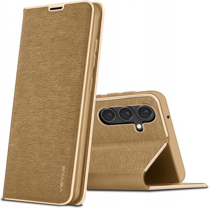 Krainagsm Etui Do Samsung Galaxy S24 Case Magnet Portfel Szkło Ochronne 9H