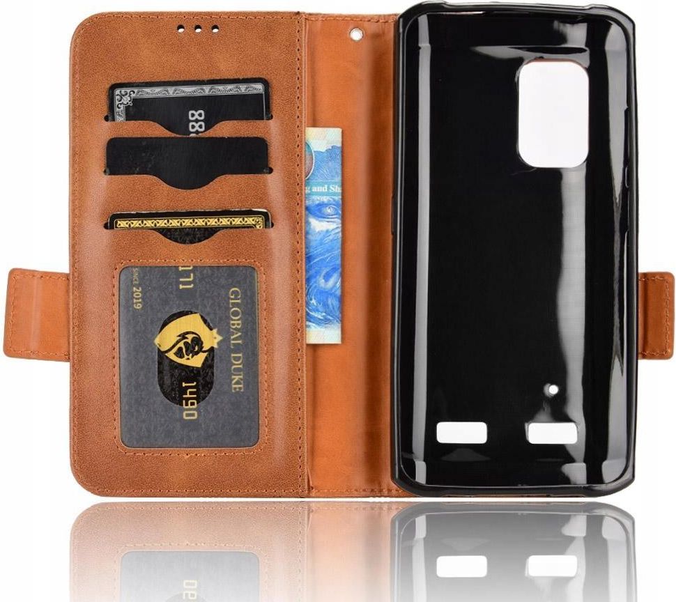 YBROY Cover per Ulefone Armor X10 PRO, Custodia in PU Pelle Premium Flip Wallet Case con Slot per Schede, Funzione Stand, Caso Case per Ulefone Armor X10 PRO.(Bianco