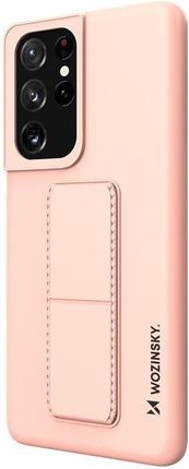 Wozinsky Etui Case Obudowa Pokrowiec Do Samsung Galaxy S21 Ultra 5G Różowe