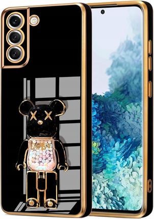 Itel Etui Glamour Do Samsung S21 Plus Bear Uchwyt Podstawka Miś 6D Silikon Case
