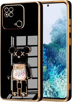 Itel Etui Glamour Do Xiaomi Redmi 10C Bear Uchwyt Silikon Case Miś 6D Szkło