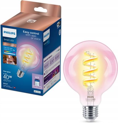Philips Smart LED Filament Żarówka E27 A60 6,3 W Rgb (929003267221)