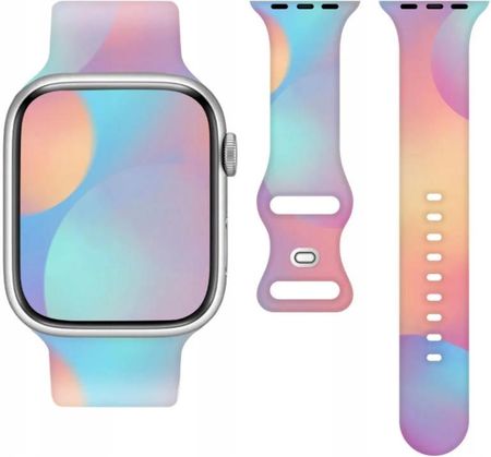 Xiaomi Etui Pasek Silikonowy Do Smart Watch 20Mm Rainbow Tęczowy