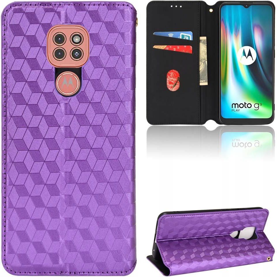 FDCWTSH Compatible Con Moto G9 Play/G 9/E7 Plus - Funda Tipo Cartera Con Correa Para La Muñeca, Soporte De Cuero Para Tarjetero, Accesorios Para Celular, Cubierta Para MotoG9Play, Motorola 9G, G9Play