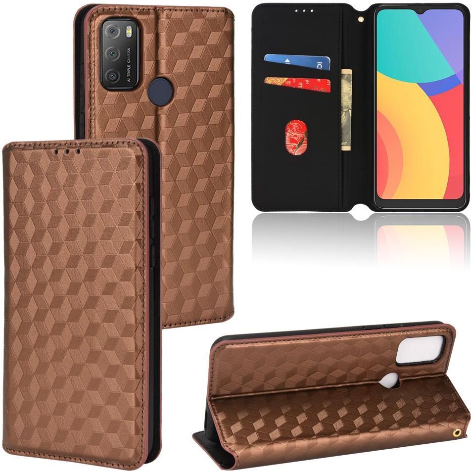 Protezione Antiurto Telefono Custodia ICatchy Per Alcatel 1S 2021 / 3L 2021 – Ibrida Con Supporto Cavalletto, Colore Blu Custodia Alcatel 1s 2021 - 2