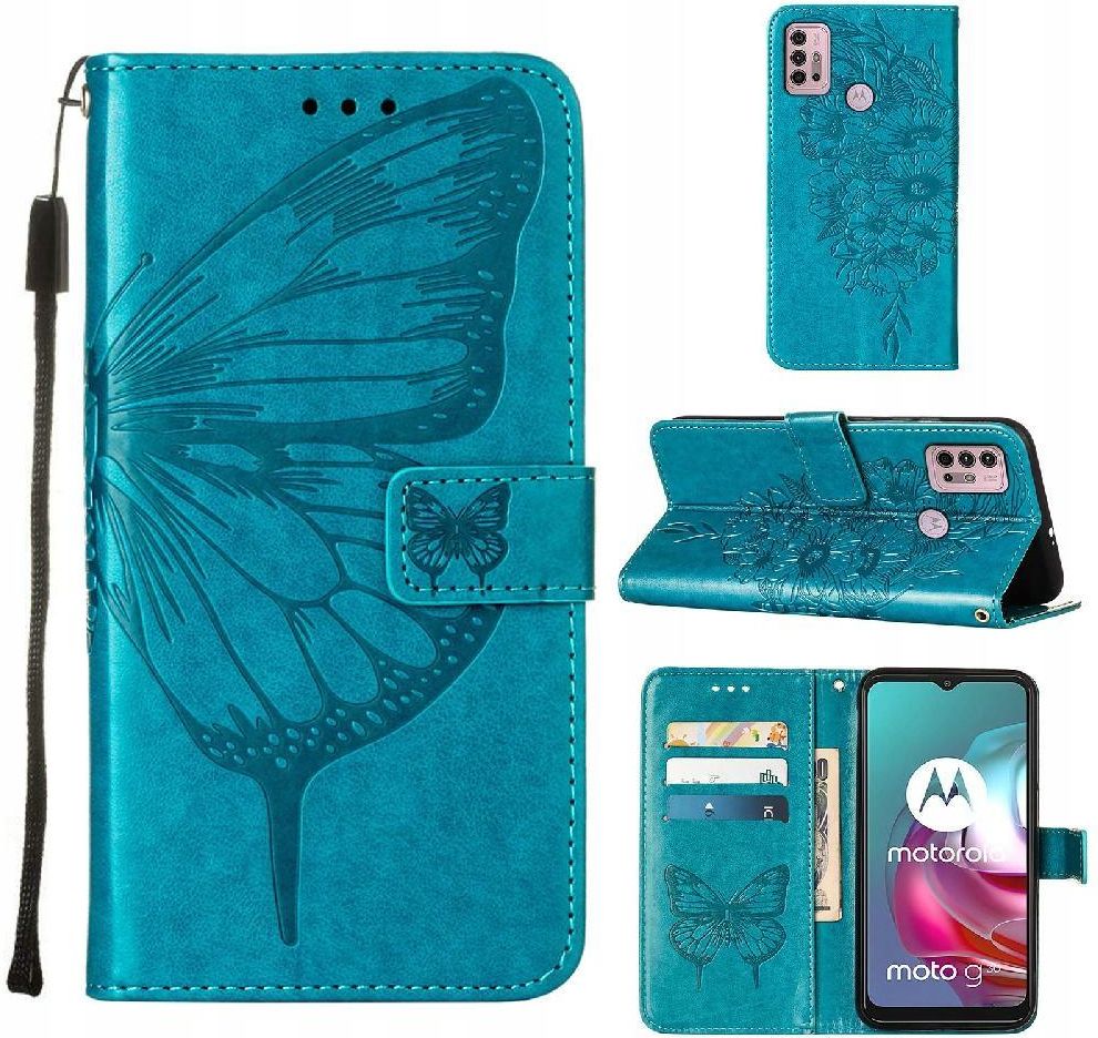 NEINEI Cover per Motorola Moto G20/G30/G10 Custodia,Premium PU/TPU
