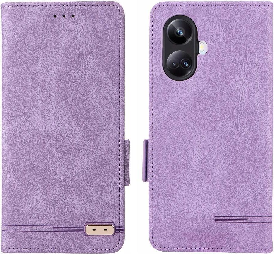 GOKEN Leather Folio Case For Honor 90 Lite, Magnetic Closure Full Protection Book Style Wallet Flip Cover With Kickstand And Card Slots Pu Tpu Case Phone Shell Black Price In Dubai Uae 211016947 - View #2