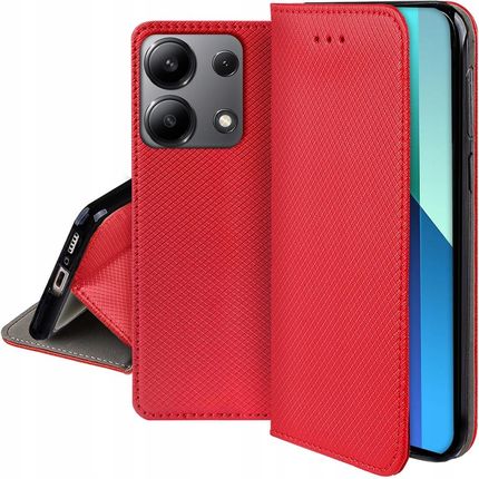Case Etui Do Xiaomi Redmi Note 13 4G Magnet Portfel Portfel Szkło Szybka