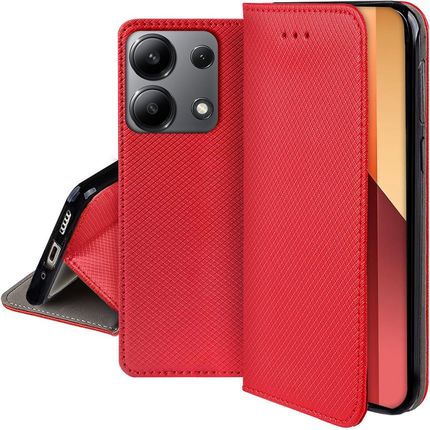 Case Etui Do Xiaomi Redmi Note 13 Pro 4G Magnet Portfel Szkło Szybka