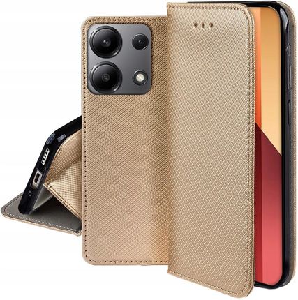 Case Etui Do Xiaomi Redmi Note 13 Pro 4G Magnet Portfel Szkło Szybka