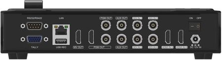 AVMATRIX SHARK S6 | Mikser wideo FullHD z wbudowanym monitorem, 6-kanałowy, 4x SDI, 2x HDMI, nagrywanie, streaming - zdjęcie 2