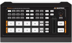 AVMATRIX SHARK H4 | Mikser wideo FullHD, 4-kanałowy, 4x HDMI, nagrywanie, streaming USB-C, Ethernet