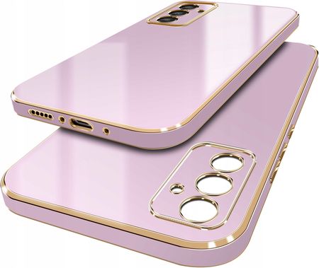 Krainagsm Etui Do Samsung Galaxy A55 A55 5G Goldedge Case Glamour Plecki Szkło 9H