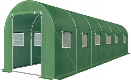 Carruzzo Folia Na Tunel Ogrodowy Foliowy Poszycie Szklarnia 6x2,5M Zielona
