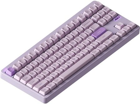 Nuphy - Gem80 QMK/VIA Airy Lilac, Silent Red Clear-Top (GEM80ALSRD)