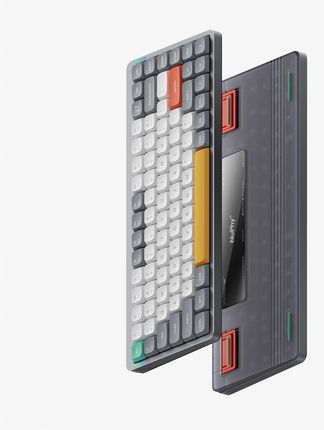 Klawiatura Nuphy Air75 V2 Lunar Gray Cowberry (AIR75V2LGCBY