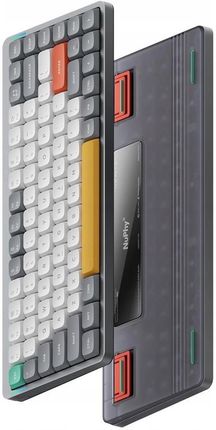NuPhy Air75 v2 Aloe グレー Nuphy - Air75 V2 Wireless Mechanical Keyboard - Klawiatura