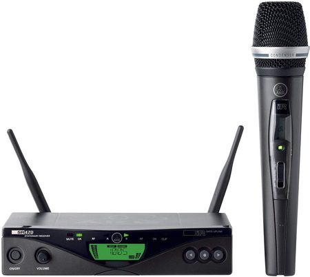 AKG WMS470 C5 Vocal Set BD9-50MW | Bezprzewodowy zestaw z pojemnościowym mikrofonem do ręki