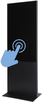 Samsung Smart Line Digital Totem Z Monitorem Uhd 43" Z Ekranem Dotykowym, Czarny (DITTOTEM43ESFT)