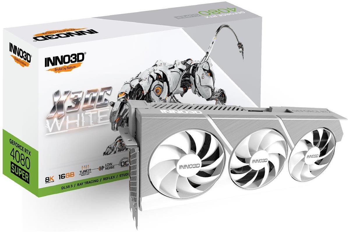 Inno3D Geforce Rtx 4080 Super X3 Oc Biały 16Gb Dlss 3