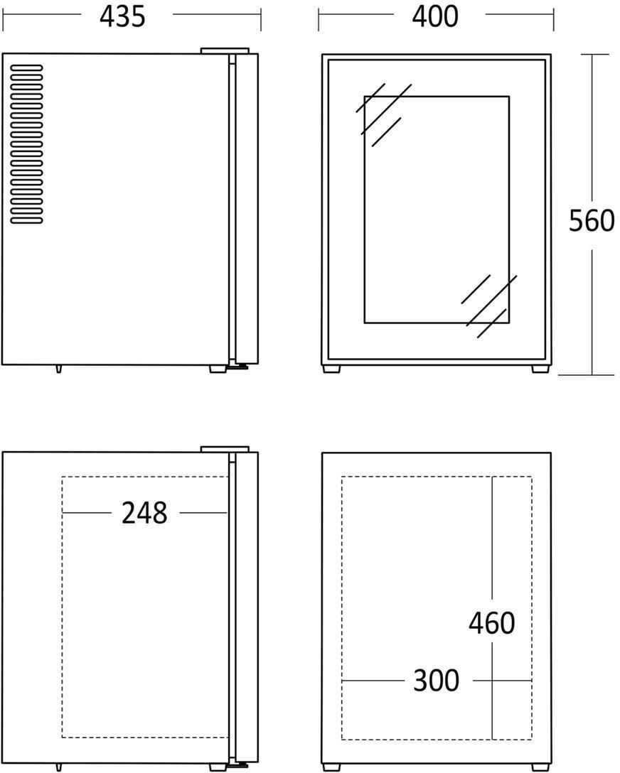 фото Холодильна шафа-вітрина Resto Quality MB34BGD