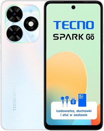 Tecno Spark Go 2024 4/64GB Biały