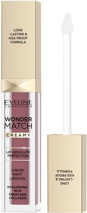 Eveline Cosmetics Wonder Match Matowa Pomadka W Płynie Do Ust 02 Candy 6,8ml
