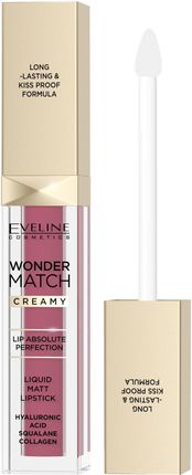 Eveline Cosmetics Wonder Match Matowa Pomadka W Płynie Do Ust 03 Mauve 6,8ml