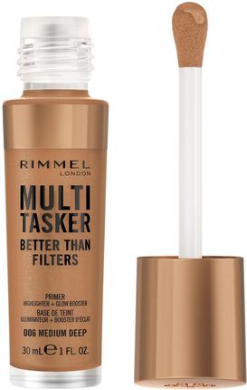 Rimmel London Multi Tasker Better Than Filters Wielofunkcyjny Primer Rozświetlający 30ml Odcień 006 Medium Deep