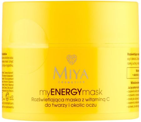Miya Cosmetics Myenergymask Rozświetlająca Maska Z Wit. C 50Ml - zdjęcie 2