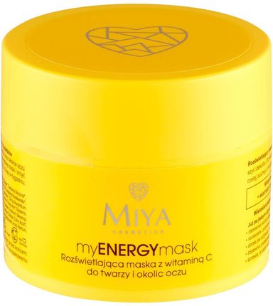 Miya Cosmetics Myenergymask Rozświetlająca Maska Z Wit. C 50Ml
