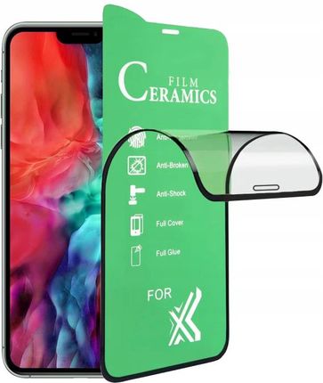 Szkło Hybrydowe Szybka Pełne 9H Do Apple Iphone 15 Pro Max