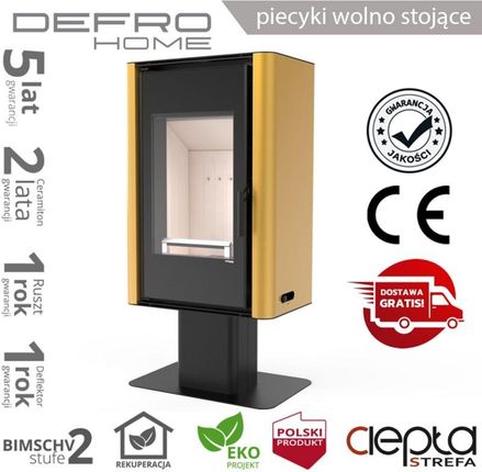 Defro SOLUM TOP - 9 kW - złoty- NEGOCJUJ CENĘ