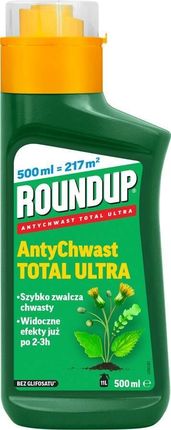 Roundup Antychwast Total Ultra Koncentrat 500ml Bez Glifosatu