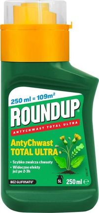Roundup Antychwast Total Ultra Koncentrat 250ml Bez Glifosatu