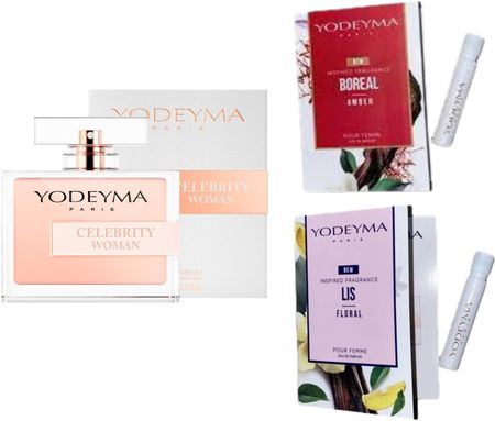 Yodeyma Celebrity Woman Woda Perfumowana Dla Kobiet 100ml + 2 Próbki